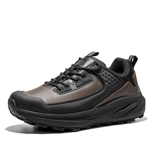 Non-Slip Waterproof Lightweight Hiking Shoes - DARK BROWN -  0